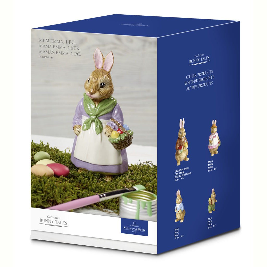 Декоративная фигурка Пасхальный кролик Мама Эмма Bunny Family – купить в  Villeroy & Boch 1486626324 / P70177