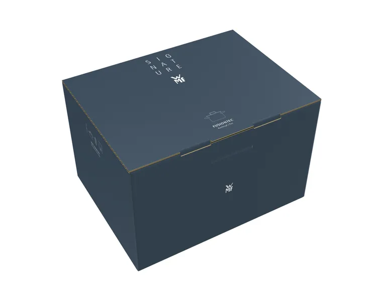 Кастрюля высокая 5,9 л/24 см со стеклянной крышкой Fusiontec Compact (0515655290) WMF - spb.v-b.ru