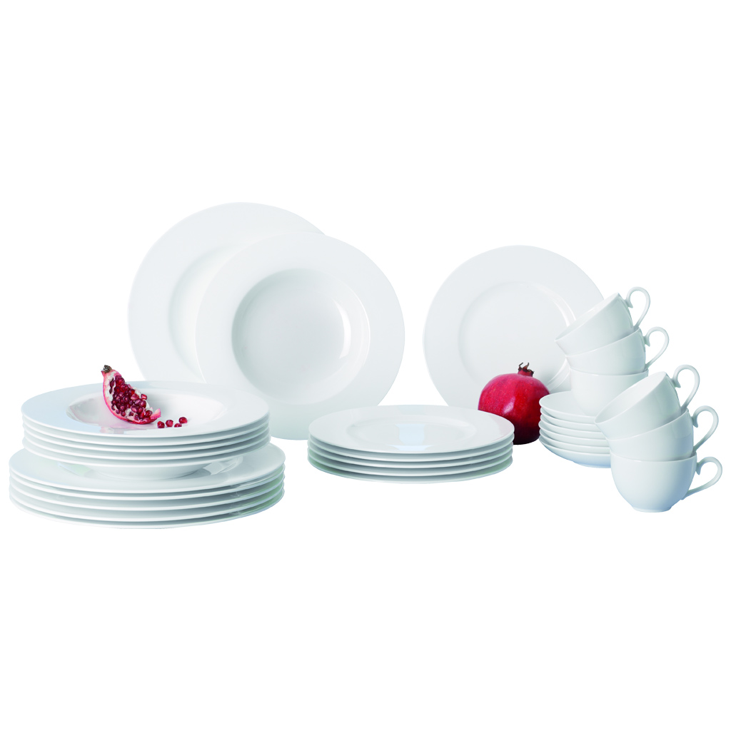 Villeroy boch wonderful world white. Набор посуды Villeroy Boch Royal Basic 30предметов. Набор столовой посуды на 4 персоны 36 предметов wonderful World White Villeroy & Boch. Набор столовой посуды Виллерой бош. Villeroy&Boch набор manufacture Rock.