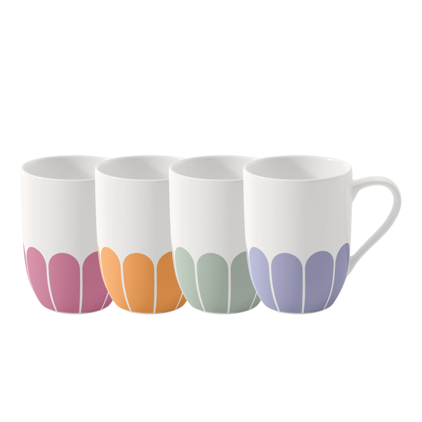 Набор кружек, 4 шт,  коллекция  Fleur () Villeroy & Boch - spb.v-b.ru