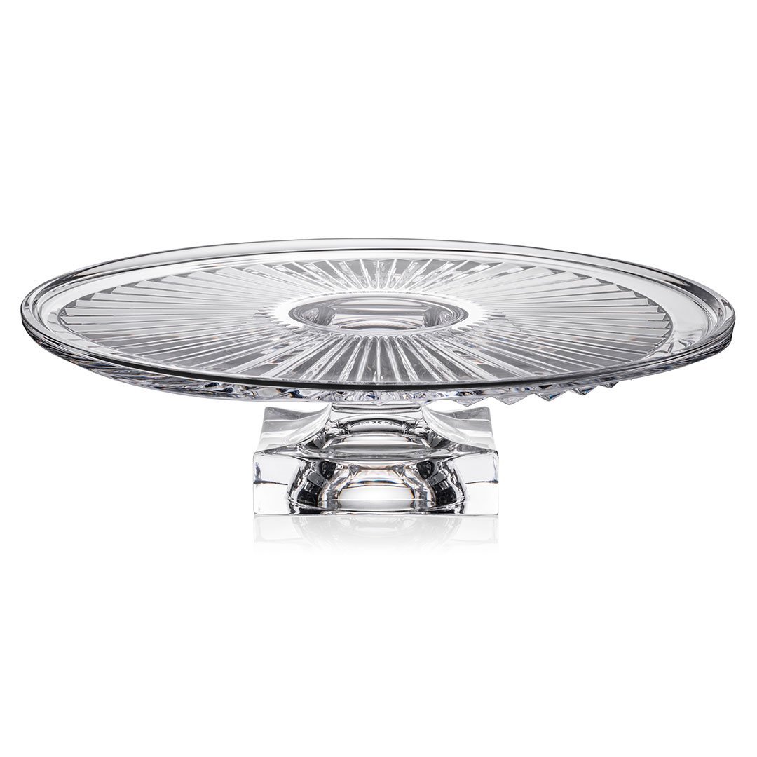 Rogaska Блюдо на ножке 33 см OCEANIA (R132643) Rogaska - spb.v-b.ru