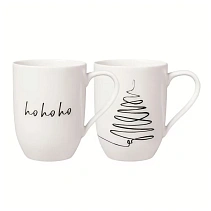 Statement Набор кружек "ho ho ho" 340 мл, 2 шт