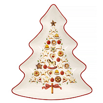 Winter Bakery Delight Блюдо-Елка 26,5см
