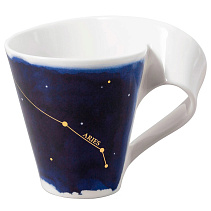 NewWave Stars Кружка Овен, 300 мл, синий / белый