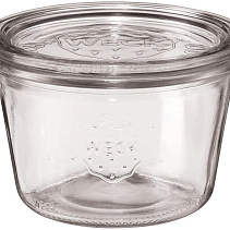 Paderno Банка с крышкой 380 мл 3 шт. Glass 