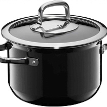 Кастрюля высокая 2,4 л/18 см со стеклянной крышкой Fusiontec Compact