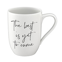 Statement Mug Кружка "The best yet to come" ("Будет ещё лучше") 340 мл