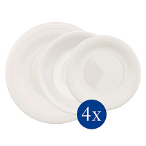 Color Loop Natural Набор посуды 12 предметов 											