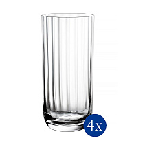 Rose Garden Glass Набор высоких стаканов 4 шт 
