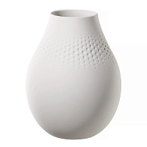 Manufacture Collier blanc Ваза белая высокая 16x16x20 см