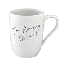 Statement Mug Кружка "Amazing. Not Perfect"("Удивительная. Не идеальная") 340 мл 