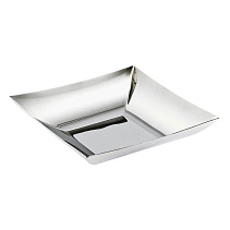 Блюдо квадратное для фруктов 24 см Linea Q S/Steel