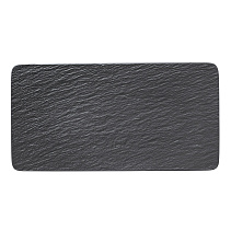 Manufacture Rock Блюдо сервировочное черное 35 x 18 x 1 см