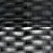 Салфетка сервировочная 42X33 см PL/PVC, Black Four Sectors