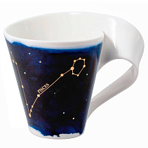 NewWave Stars Кружка Рыбы, 300 мл, синий / белый