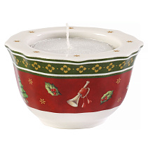 Toy's Delight Подсвечник красный 4 см
