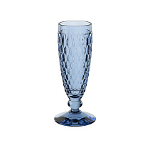 Boston Coloured Бокал для шампанского blue 163 мм, объем 150 мл